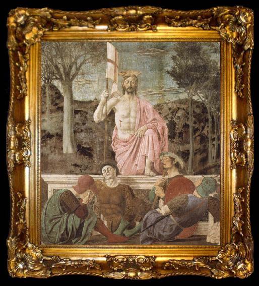 framed  Piero della Francesca The Resurrection of Christ, ta009-2